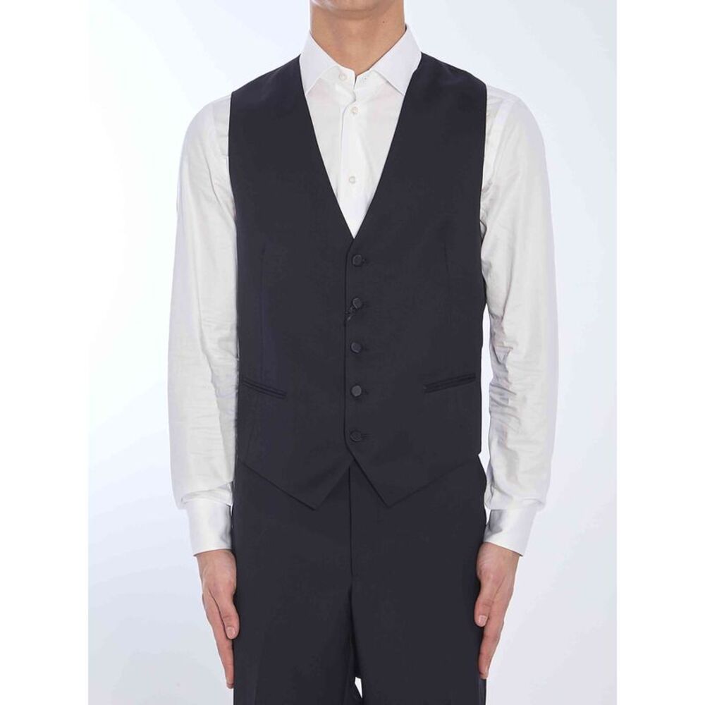 Tagliatore Men Wool Vest